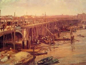 The Last Of Old Westminster — James Abbott Mcneill Whistler, Tonalism & Aestheticism Tonalism & Aestheticism