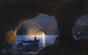 Azure Grotto. Naples — Ivan Konstantinovich Aivazovsky