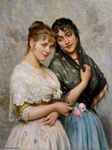 Two Venetian Women — Eugen Von Blaas