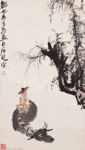 Herding — Li Keran