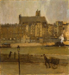 Quai De La Seine, Eglise St. Gervais — Frank Edwin Scott