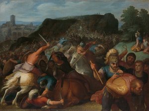 Valentinus Taken Prisoner, Otto van Veen, 1600 - 1613