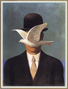 Man In A Bowler Hat — René Magritte