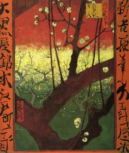 Japonaiserie (after Hiroshige) — Vincent Willem Van Gogh