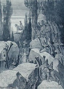 Munchausen Among The Brigands — Paul Gustave Doré