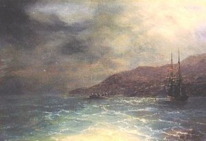 Nocturnal Voyage — Ivan Konstantinovich Aivazovsky