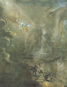 Crucifixion (dedication, For Gala Queen Of The Divine Dalh) — Salvador Dalí
