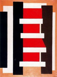 Plate Composition — Fernand Léger, Cubist Composition