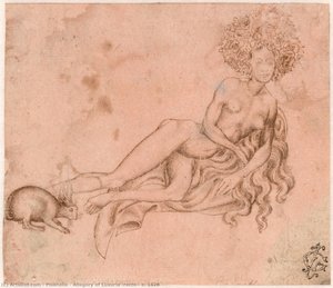Allegory Of Luxuria (recto), C. 1426 — Pisanello, Early Renaissance