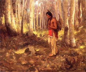 Lone Hunter — Eanger Irving Couse