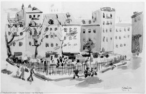 In The Park — Chaim Gross
