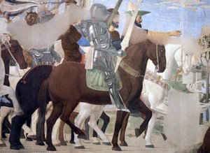 5. Constantine's Victory Over Maxentius (detail) — Piero Della Francesca, Renaissance