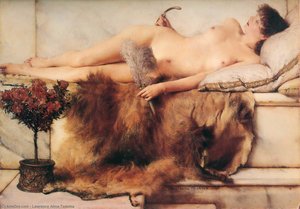 In The Tepidarium — Lourens Alma Tadema