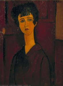 Portrait Of A Girl — Amedeo Clemente Modigliani