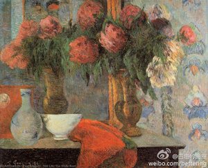 Still Life, The White Bowl — Eugène Henri Paul Gauguin