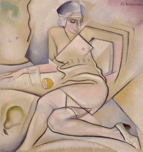 Portrait Of Elena Annenkova — Jury Annenkov