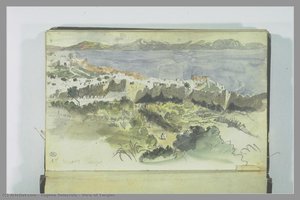 View Of Tangier — Eugène Delacroix