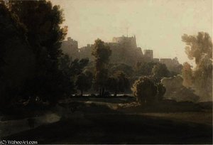 A View Of Windsor Castle — William Havell