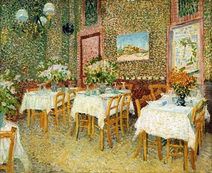 Interior Of A Restaurant — Vincent Willem Van Gogh
