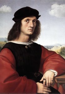 Portrait Of Agnolo Doni — Raphael