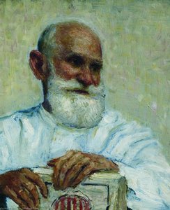 Portrait Of The Physiologist Ivan Petrovich Pavlov. — Ilya Yefimovich Repin