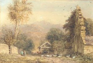 Cader Idris From Kymmer Valley, North Wales — David Cox