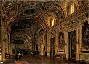 The Salle Des Pas Perdus In The Senate — Navlet Victor