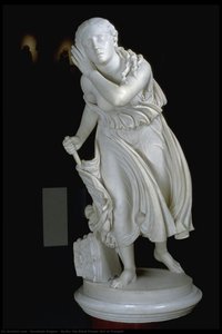 Nydia, The Blind Flower Girl Of Pompeii — Randolph Rogers