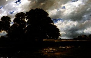 Landscape With Sheep — Edmund Morison Wimperis