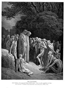 The Gluttons — Paul Gustave Doré