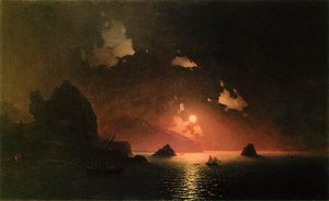 Gurzuf Night — Ivan Konstantinovich Aivazovsky
