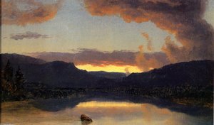 Twilight In The Adirondacks — Sanford Robinson Gifford