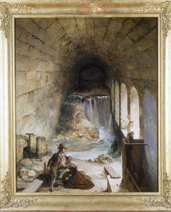 Intérieur Voûté À Tivoli Les Rivaux — Charles Marie Bouton