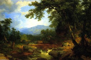 Monument Mountain, Berkshires — Asher Brown Durand, Hudson River School