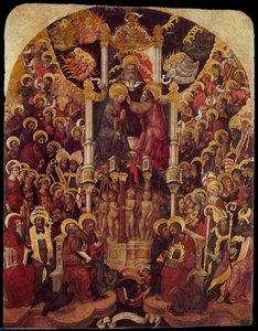 Coronation Of The Virgin — Michele Giambono, International Gothic