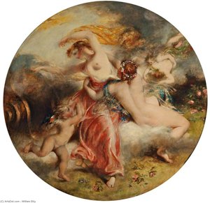 Aurora And Zephyr — William Etty