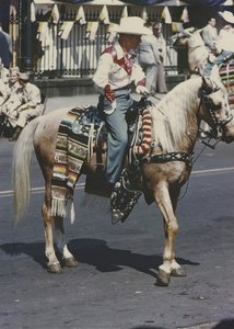 Eisenhower Parade, Horse And Rider, Decatur St. — Benjamin W. Yancey Jr.