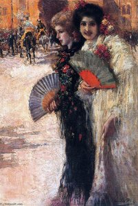 Mujeres A Los Toros — Cecilio Pla Y Gallardo