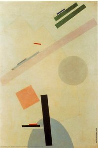Suprematist Painting — Kazimir Malevich, Suprematist Painting; Abstract Expressionism
