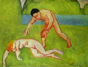 Satyr And Nymph — Henri Matisse, Fauvist Expressionism