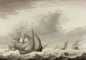 Dutch Shipping — Cornelis Pietersz De Mooy, Dutch Golden Age
