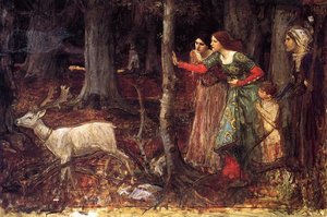 The Mystic Wood — John William Waterhouse