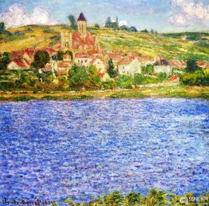 Vetheuil, Afternoon — Claude Monet, Impressionism