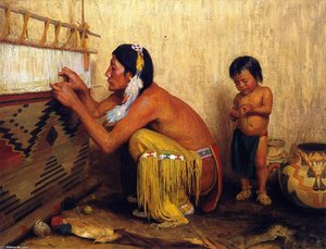 Indian Weaver — Eanger Irving Couse