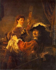The Prodigal Son In The Tavern (rembrandt And Saskia) — Rembrandt Van Rijn, Baroque