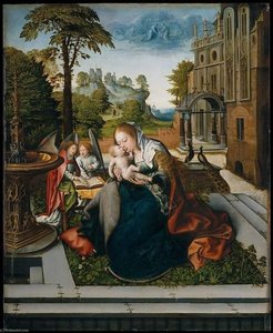 Virgin and Child with Angels
