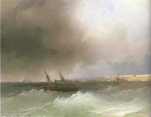 View Of Odessa — Ivan Konstantinovich Aivazovsky