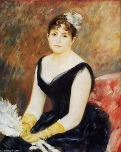 Marie Henriette Valentine Billet — Pierre-auguste Renoir, Impressionism