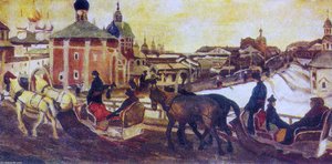 To Troyitsa — Konstantin Yuon