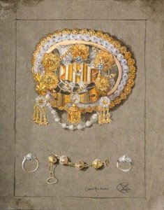 Study For Costume Jewellery — Estella Louisa Michaela Canziani
